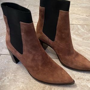 Rag and bone brown suede booties NWT
